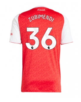 Billige Fotballdrakt Arsenal Martin Zubimendi #36 Replika Hjemmedrakt 2025-26 Kortermet Billige Fotballdrakt Arsenal Martin Zubimendi #36 Replika Hjemmedrakt 2025-26 Kortermet